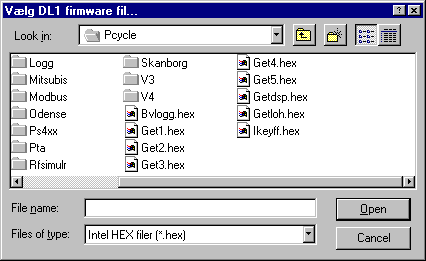 Firmware file